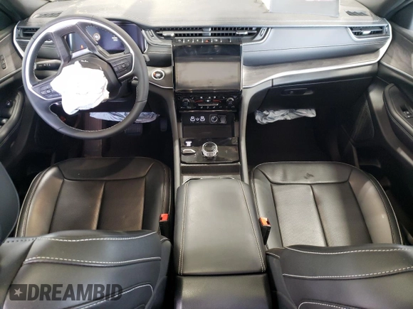 2024 Jeep Grand Cherokee Limited with VIN 1C4RJKBG9R8542707, listed as a Copart auction lot 64881255 with 6,889 mi miles and Non repairable. Bid and sale history available at DreamBid. Image 8.