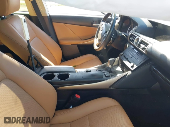 2015 Lexus IS 250 with VIN JTHCF1D2XF5017511, listed as a IAAI auction lot 42137757 with 114,274 mi miles and . Bid and sale history available at DreamBid. Image 5.