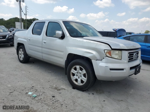 2006 Honda Ridgeline RTL with VIN 2HJYK16516H562690, listed as a Copart auction lot 66073094 with 211,924 mi miles and Salvage Title. Bid and sale history available at carsss.com. Image 4.