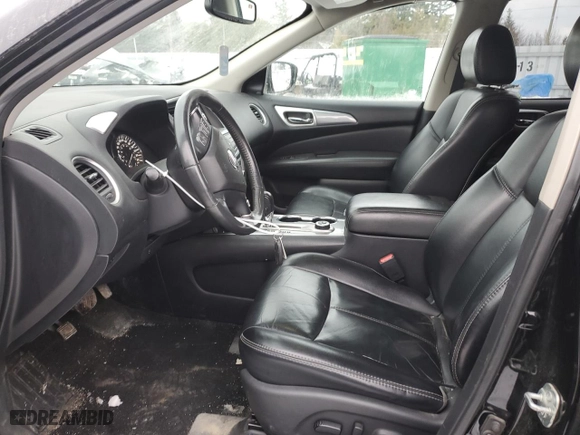 2017 Nissan Pathfinder S with VIN 5N1DR2MMXHC690751, listed as a Copart auction lot 85659354 with 278,727 mi miles and Salvage Title. Bid and sale history available at carsss.com. Image 7.