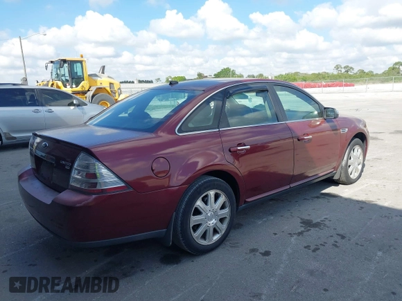 2008 Ford Taurus Limited with VIN 1FAHP28W18G115976, listed as a IAAI auction lot 41527745 with 125,745 mi miles. Bid and sale history available at carsss.com. Image 4.