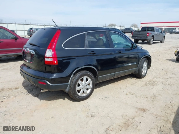 2009 Honda CR-V EX-L with VIN 5J6RE38789L034754, listed as a IAAI auction lot 41682960 with 65,314 mi miles. Bid and sale history available at carsss.com. Image 4.