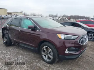 2024 Ford Edge SEL z VIN 2FMPK4J94RBA23897, wystawiony jako IAAI lot #41810930 z przebiegiem 7110 mil mil oraz . Historia ofert i sprzedaży dostępna na DreamBid. Obrazek 1.