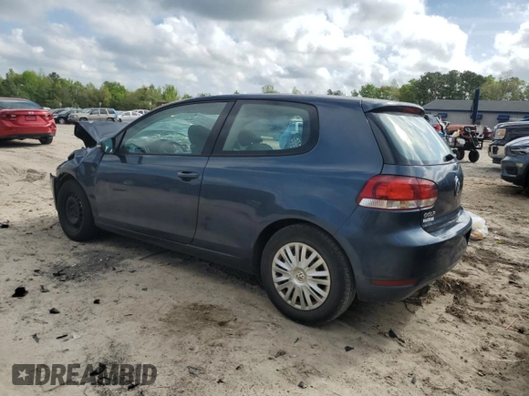 2012 Volkswagen Golf z VIN WVWBB7AJ3CW179817, wystawiony jako Copart lot #51429125 z przebiegiem Nie podano mil oraz Szkoda całkowita • Salvage title. Historia ofert i sprzedaży dostępna na DreamBid. Obrazek 2.