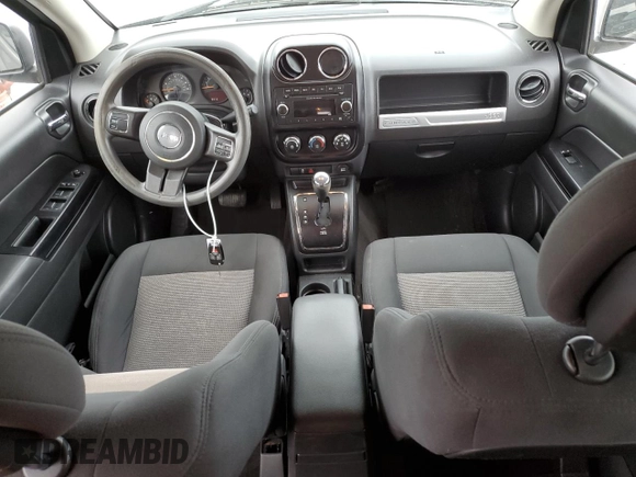 2015 Jeep Compass Sport with VIN 1C4NJCBB2FD171451, listed as a Copart auction lot 89289005 with 126,520 mi miles and Salvage Title. Bid and sale history available at carsss.com. Image 8.