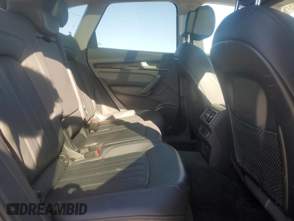 2018 Audi Q5 Premium Plus with VIN WA1BNAFY1J2019346, listed as a Copart auction lot 57487015 with 75,717 mi miles and Salvage title. Bid and sale history available at DreamBid. Image 11.