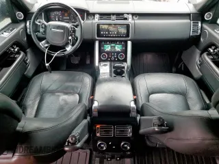 2019 Land Rover Range Rover HSE with VIN SALGS2SV0KA549670, listed as a Copart auction lot 64808565 with 140,043 mi miles and Clean title. Bid and sale history available at DreamBid. Image 8.