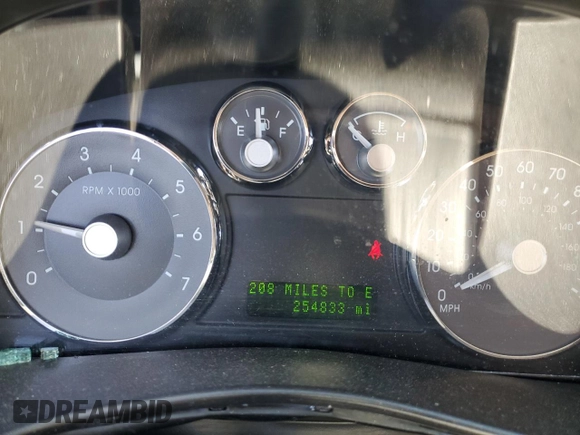 2007 Mercury Milan with VIN 3MEHM07Z67R605063, listed as a Copart auction lot 57469515 with 254,833 mi miles and Salvage title. Bid and sale history available at DreamBid. Image 9.