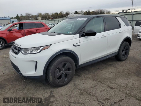2022 Land Rover Discovery Sport S with VIN SALCJ2FX6NH908822, listed as a Copart auction lot 52899965 with 23,716 mi miles and Salvage Title. Bid and sale history available at carsss.com. Image 1.