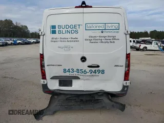2020 Mercedes-Benz Sprinter with VIN W1W4EBHY4LT019845, listed as a Copart auction lot 46849875 with 60,201 mi miles and Salvage Title. Bid and sale history available at DreamBid. Image 6.