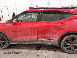 2020 Chevrolet Blazer RS with VIN 3GNKBKRS5LS721180, listed as a IAAI auction lot 41583699 with 65,383 mi miles and . Bid and sale history available at DreamBid. Image 14.