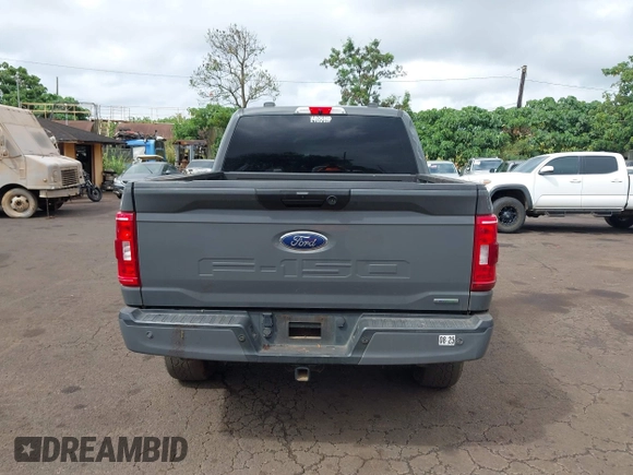 2021 Ford F-150 XL with VIN 1FTEW1EP0MFB94936, listed as a IAAI auction lot 41594393 with 57,033 mi miles. Bid and sale history available at carsss.com. Image 16.