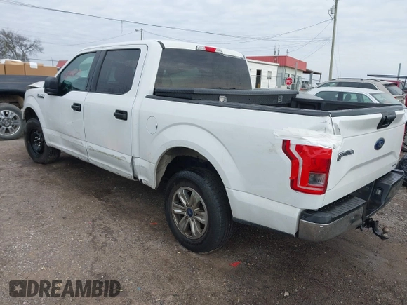 2016 Ford F-150 XL with VIN 1FTEW1CFXGFB28263, listed as a IAAI auction lot 41595127 with 166,582 mi miles and . Bid and sale history available at DreamBid. Image 3.