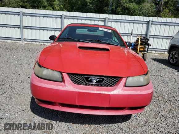 2003 Ford Mustang GT Deluxe with VIN 1FAFP45X63F365017, listed as a Copart auction lot 55574005 with 145,983 mi miles and Clean Title. Bid and sale history available at carsss.com. Image 5.