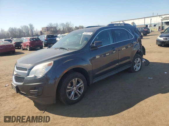 2015 Chevrolet Equinox LT with VIN 1GNALBEK1FZ124355, listed as a Copart auction lot 48905715 with 110,009 mi miles and Salvage Title. Bid and sale history available at carsss.com. Image 1.