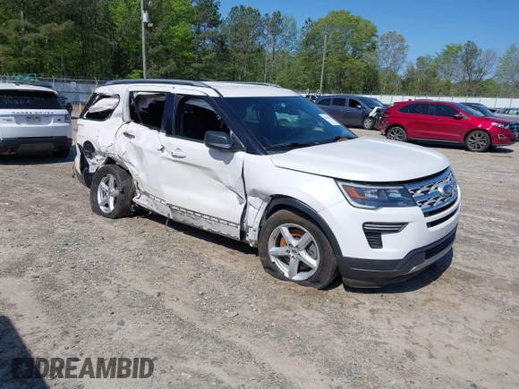 2018 Ford Explorer XLT z VIN 1FM5K7DH5JGC22286, wystawiony jako IAAI lot #42001333 z przebiegiem 140 878 mil mil oraz . Historia ofert i sprzedaży dostępna na DreamBid. Obrazek 1.