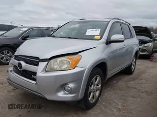2010 Toyota RAV4 Ltd with VIN JTMDK4DV6AD016836, listed as a IAAI auction lot 41796593 with 125,897 mi miles. Bid and sale history available at carsss.com. Image 2.