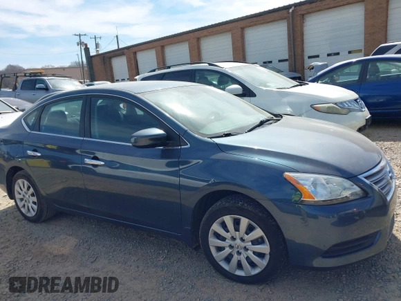 2015 Nissan Sentra SV with VIN 3N1AB7AP4FY267260, listed as a IAAI auction lot 41820874 with 84,259 mi miles and . Bid and sale history available at DreamBid. Image 13.