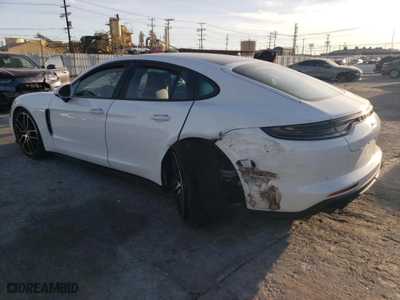 2023 Porsche Panamera with VIN WP0AJ2A72PL103454, listed as a Copart auction lot 81560454 with 0 mi miles and Salvage Title. Bid and sale history available at carsss.com. Image 2.