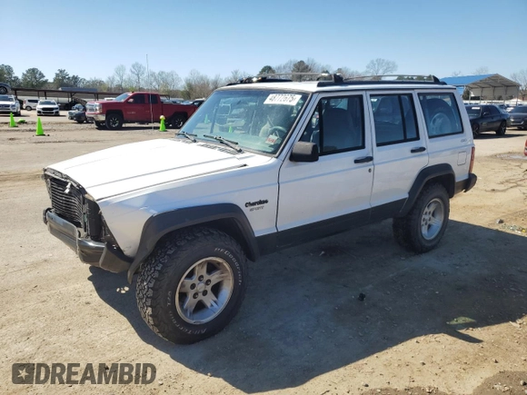 1995 Jeep Cherokee Sport with VIN 1J4FJ68S0SL646747, listed as a Copart auction lot 48772675 with 239,834 mi miles and Salvage title. Bid and sale history available at DreamBid. Image 1.