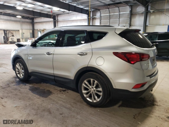 2018 Hyundai Santa Fe Sport Limited with VIN 5XYZUDLAXJG555265, listed as a Copart auction lot 68753783 with 38,768 mi miles. Bid and sale history available at carsss.com. Image 2.
