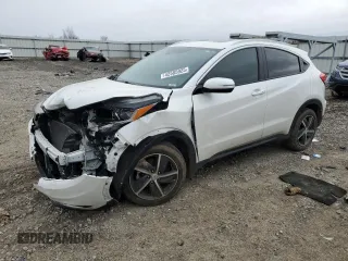 2022 Honda HR-V EX with VIN 3CZRU6H55NM767422, listed as a Copart auction lot 42585925 with 12,761 mi miles and Salvage Title. Bid and sale history available at carsss.com. Image 1.