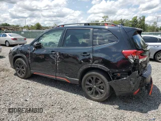 2023 Subaru Forester Special Sports with VIN JF2SKAJC2PH400558, listed as a Copart auction lot 59548385 with Not provided miles and Non repairable. Bid and sale history available at DreamBid. Image 2.