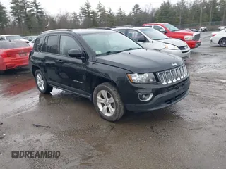 2015 Jeep Compass High Altitude Edition with VIN 1C4NJDEB7FD110128, listed as a IAAI auction lot 41956356 with 111,144 mi miles. Bid and sale history available at carsss.com. Image 1.