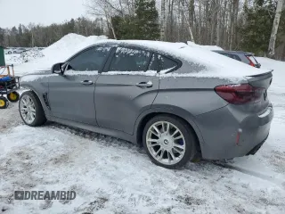 2016 BMW X6 M with VIN 5YMKW8C58G0R43252, listed as a Copart auction lot 46797685 with 0 mi miles and Clean Title. Bid and sale history available at carsss.com. Image 2.