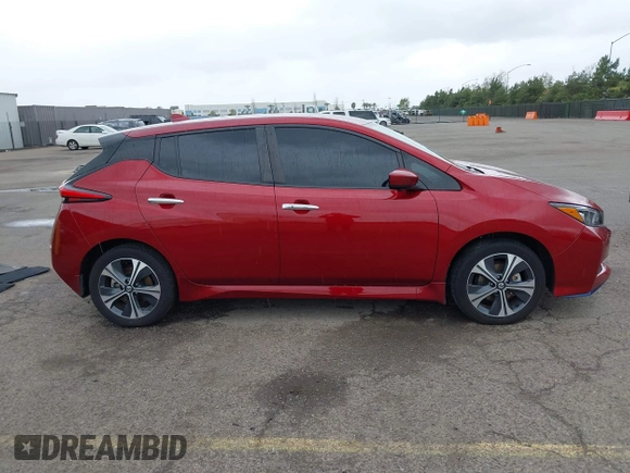 2022 Nissan LEAF SV Plus with VIN 1N4BZ1CV1NC563565, listed as a IAAI auction lot 41793070 with 32,398 mi miles and . Bid and sale history available at DreamBid. Image 13.