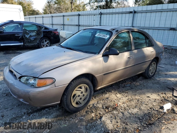 1998 Ford Escort LX with VIN 1FAFP10P5WW124477, listed as a Copart auction lot 88403865 with 227,936 mi miles and Salvage title. Bid and sale history available at DreamBid. Image 1.