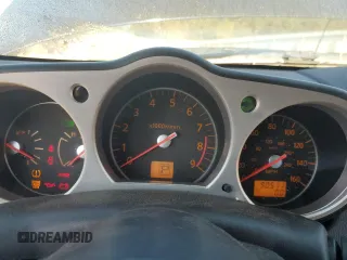 2008 Nissan 350Z Enthusiast with VIN JN1BZ36A18M852607, listed as a Copart auction lot 77838614 with 90,511 mi miles and Salvage Title. Bid and sale history available at DreamBid. Image 9.