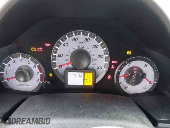 2013 Honda Pilot EX-L with VIN 5FNYF3H52DB014959, listed as a IAAI auction lot 41459164 with 174,136 mi miles and . Bid and sale history available at DreamBid. Image 7.