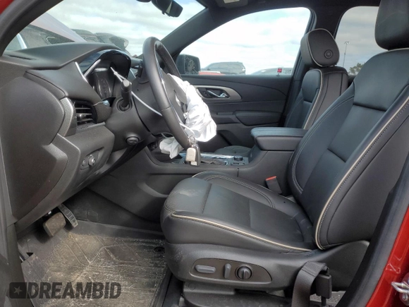 2022 Chevrolet Traverse Premier z VIN 1GNEVKKW2NJ132898, wystawiony jako Copart lot #52786375 z przebiegiem 12 902 mil mil oraz Szkoda całkowita • Salvage title. Historia ofert i sprzedaży dostępna na DreamBid. Obrazek 7.