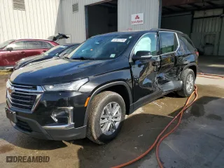 2022 Chevrolet Traverse LT Leather with VIN 1GNEVHKW5NJ115287, listed as a Copart auction lot 47827745 with 133,484 mi miles and Salvage Title. Bid and sale history available at carsss.com. Image 1.