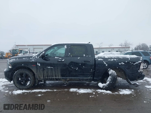 2018 Ram 1500 Big Horn with VIN 1C6RR7LMXJS353847, listed as a IAAI auction lot 41149058 with 78,954 mi miles. Bid and sale history available at carsss.com. Image 14.