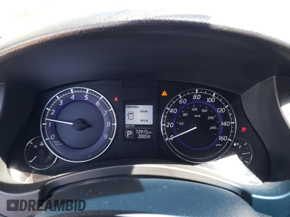 2017 Infiniti QX50 with VIN JN1BJ0RR2HM406604, listed as a Copart auction lot 56928234 with 72,915 mi miles and Salvage Title. Bid and sale history available at carsss.com. Image 9.
