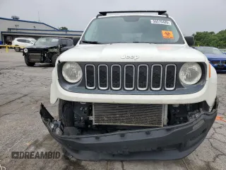 2017 Jeep Renegade Sport with VIN ZACCJBAB0HPF11056, listed as a Copart auction lot 56515405 with 159,547 mi miles and Salvage title. Bid and sale history available at DreamBid. Image 5.