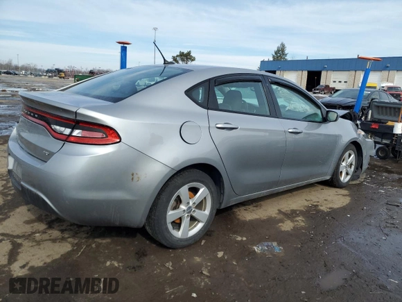 2015 Dodge Dart SXT with VIN 1C3CDFBB8FD222570, listed as a Copart auction lot 46621535 with 158,240 mi miles and Salvage Title. Bid and sale history available at carsss.com. Image 3.