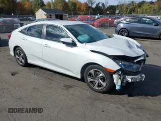 2019 Honda Civic Sedan LX with VIN 2HGFC2F66KH533012, listed as a IAAI auction lot 40608414 with 116,649 mi miles. Bid and sale history available at carsss.com. Image 1.