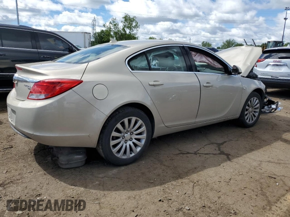 2011 Buick Regal CXL RL1 z VIN 2G4GN5ECXB9207046, wystawiony jako Copart lot #58045965 z przebiegiem 129 898 mil mil oraz Szkoda całkowita • Salvage title. Historia ofert i sprzedaży dostępna na DreamBid. Obrazek 3.