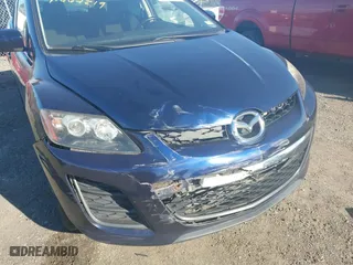 2010 Mazda CX-7 SV with VIN JM3ER2W57A0345450, listed as a IAAI auction lot 41667219 with 166,860 mi miles. Bid and sale history available at carsss.com. Image 6.