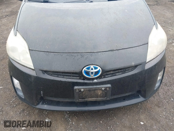 2011 Toyota Prius I with VIN JTDKN3DU6B5343653, listed as a IAAI auction lot 41849401 with 190,617 mi miles. Bid and sale history available at carsss.com. Image 6.