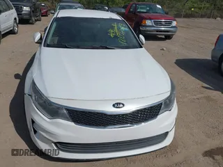 2016 Kia Optima LX Turbo with VIN 5XXGT4L10GG037107, listed as a IAAI auction lot 42071593 with 152,919 mi miles. Bid and sale history available at carsss.com. Image 12.