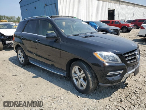2013 Mercedes-Benz M 350 with VIN 4JGDA5HBXDA229928, listed as a Copart auction lot 60271925 with Not provided miles and Clean title. Bid and sale history available at DreamBid. Image 4.