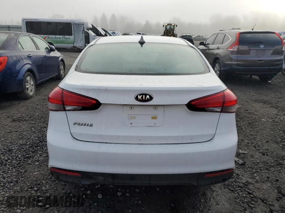 2017 Kia Forte LX with VIN 3KPFK4A73HE085281, listed as a Copart auction lot 47252125 with 0 mi miles and Salvage Title. Bid and sale history available at carsss.com. Image 6.