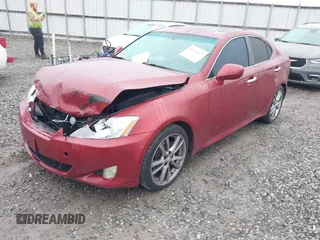 2008 Lexus IS with VIN JTHBK262085061532, listed as a IAAI auction lot 41931577 with 244,834 mi miles. Bid and sale history available at carsss.com. Image 17.