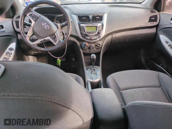 2012 Hyundai Accent SE with VIN KMHCU5AE2CU032501, listed as a Copart auction lot 88179295 with 125,975 mi miles and Salvage Title. Bid and sale history available at carsss.com. Image 8.