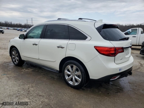 2016 Acura MDX w/Advance with VIN 5FRYD4H94GB035815, listed as a Copart auction lot 47518925 with 70,998 mi miles and Salvage Title. Bid and sale history available at carsss.com. Image 2.