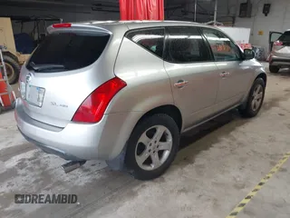 2004 Nissan Murano SE z VIN JN8AZ08W24W333746, wystawiony jako IAAI lot #42235803 z przebiegiem 134 403 mil mil oraz . Historia ofert i sprzedaży dostępna na DreamBid. Obrazek 4.